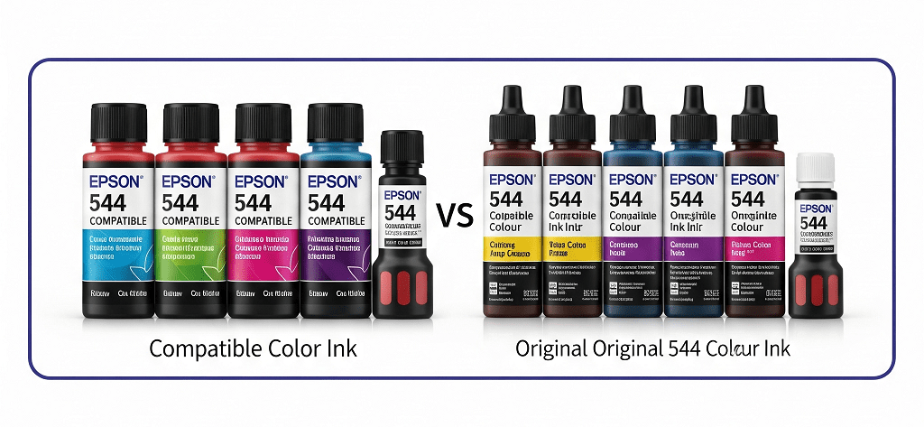 ¿Qué es la tinta Epson 544 y cómo elegir entre original y compatible ...